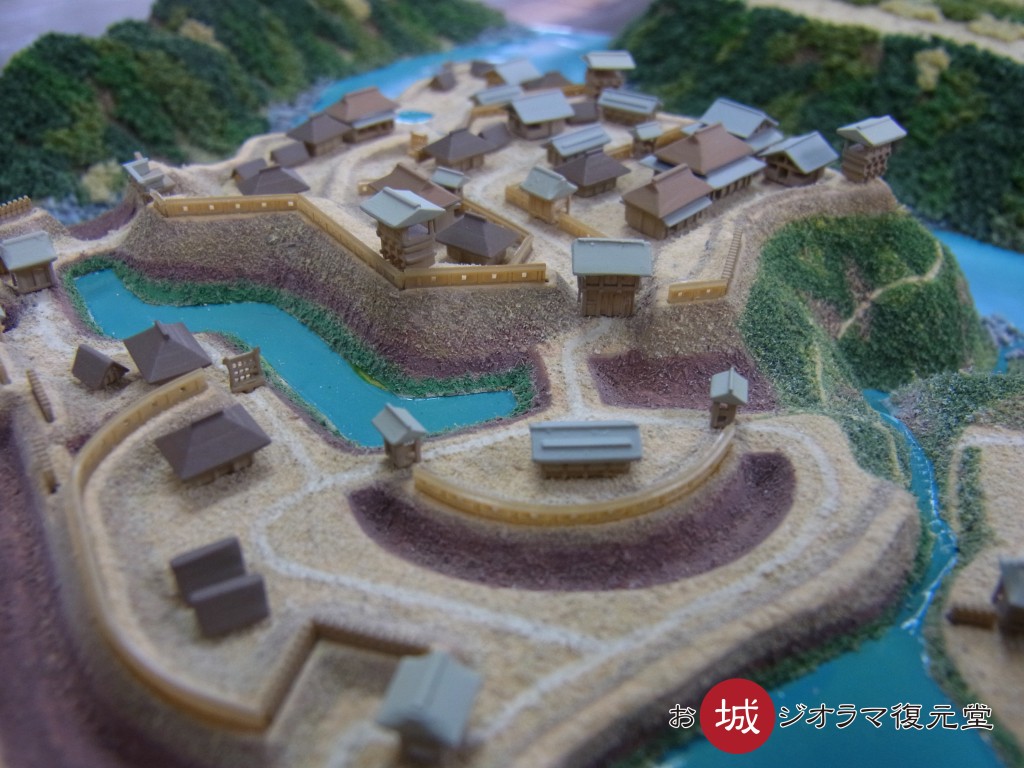 城ラマ長篠城丸馬出と虎口